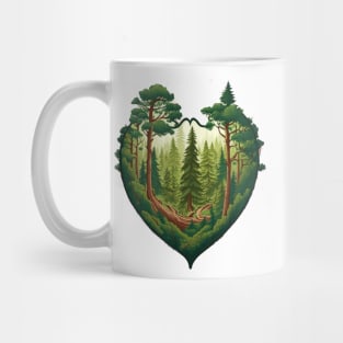 Nature Lover Deer - Designs for a Green Future and Hunters Mug